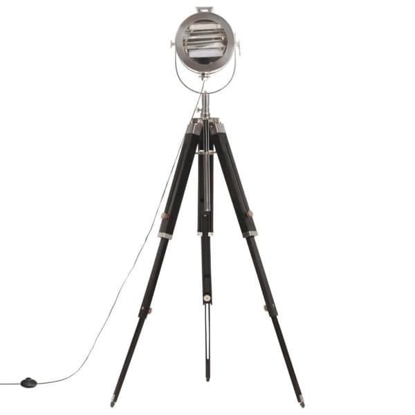 vidaXL Gulvlampe med stativ heltre mango 165 cm