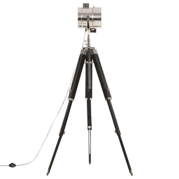 vidaXL Gulvlampe med stativ heltre mango 165 cm