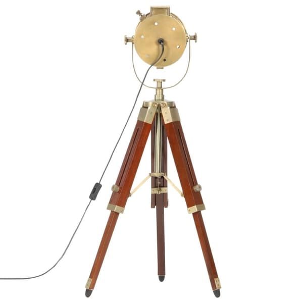 vidaXL Gulvlampe med stativ heltre mango 69 cm