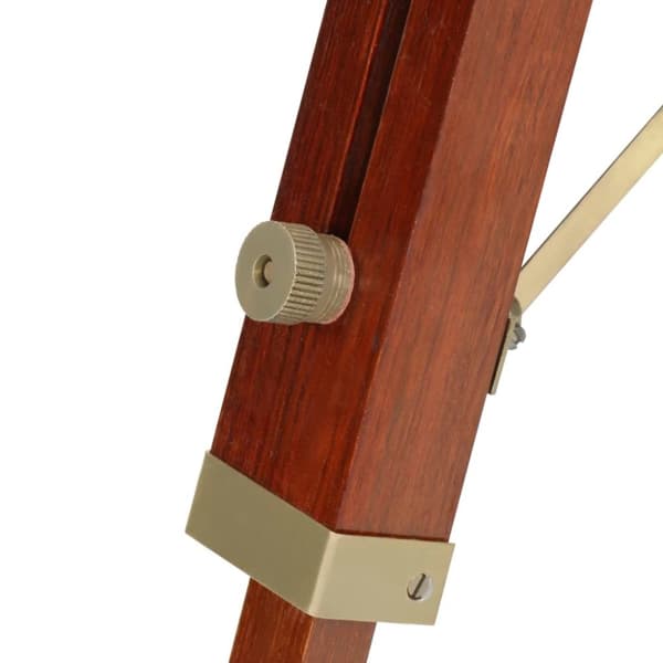 vidaXL Gulvlampe med stativ heltre mango 69 cm