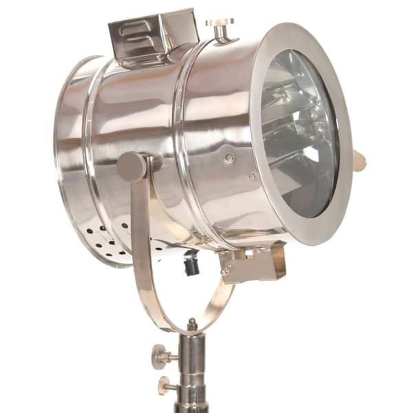 vidaXL gulvlampe med trefod 165 cm massivt mangotræ