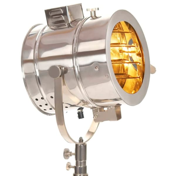 vidaXL gulvlampe med trefod 165 cm massivt mangotræ