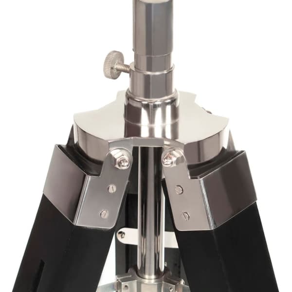 vidaXL gulvlampe med trefod 165 cm massivt mangotræ