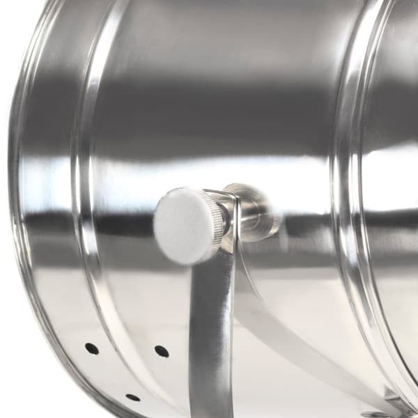 vidaXL gulvlampe med trefod 165 cm massivt mangotræ