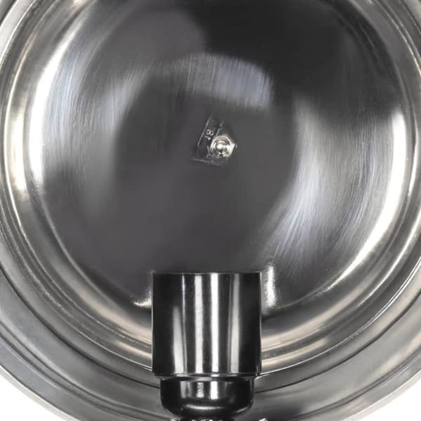 vidaXL gulvlampe med trefod 165 cm massivt mangotræ