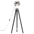 Miniatyrbillede 5 af 11: vidaXL gulvlampe med trefod 97 cm massivt mangotræ sort