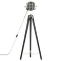 Miniatyrbillede 6 af 11: vidaXL gulvlampe med trefod 97 cm massivt mangotræ sort