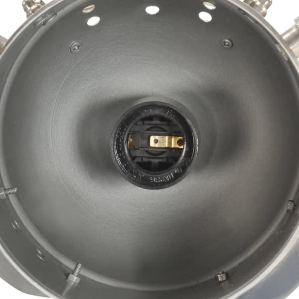 vidaXL gulvlampe med trefod 97 cm massivt mangotræ sort