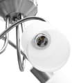 Miniatyrbillede 7 af 10: vidaXL loftlampe med keramiske lampeskærme til 3 E14-pærer hvid