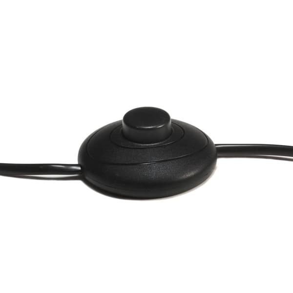 vidaXL gulvlampe med trefod 141 cm massivt teaktræ honningbrun og sort