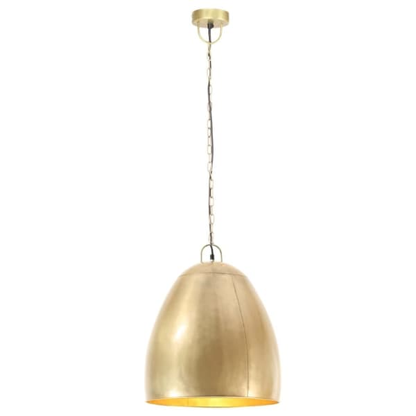 vidaXL Industriell hengelampe 25 W messing rund 42 cm E27