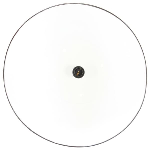 vidaXL industriel hængelampe 25 W rund 42 cm E27 mat sort