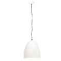 Miniatyrbilde 4 av 9: vidaXL Industriell hengelampe 25 W hvit rund 42 cm E27