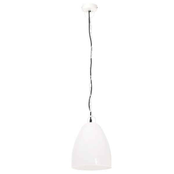 vidaXL industriel hængelampe 25 W rund 32 cm E27 hvid