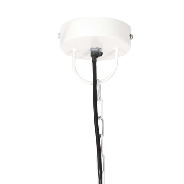 vidaXL industriel hængelampe 25 W rund 32 cm E27 hvid