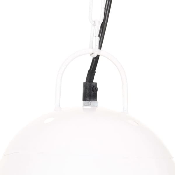 vidaXL industriel hængelampe 25 W rund 32 cm E27 hvid