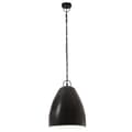 Miniatyrbillede 3 af 9: vidaXL industriel hængelampe 25 W rund 32 cm E27 mat sort