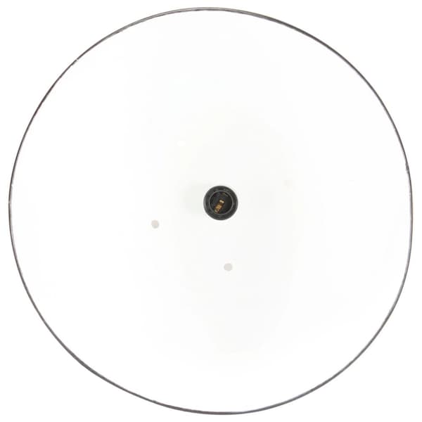vidaXL industriel hængelampe 25 W rund 32 cm E27 mat sort