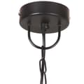Miniatyrbillede 6 af 9: vidaXL industriel hængelampe 25 W rund 32 cm E27 mat sort