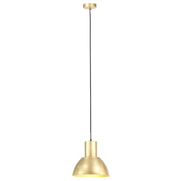 vidaXL Hengelampe 25 W messing rund 28,5 cm E27