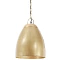 Miniatyrbilde 2 av 9: vidaXL Industriell hengelampe 25 W messing rund 32 cm E27