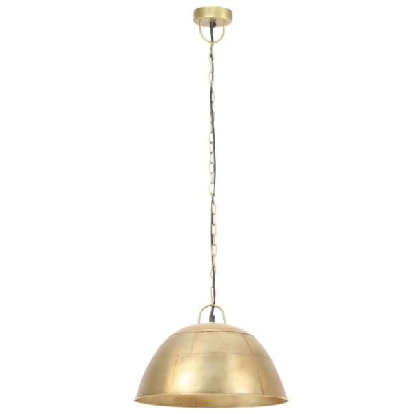 vidaXL Industriell vintage hengelampe 25 W messing rund 41 cm E27
