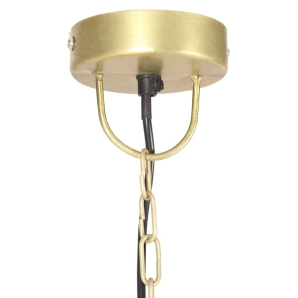 vidaXL Industriell vintage hengelampe 25 W messing rund 41 cm E27