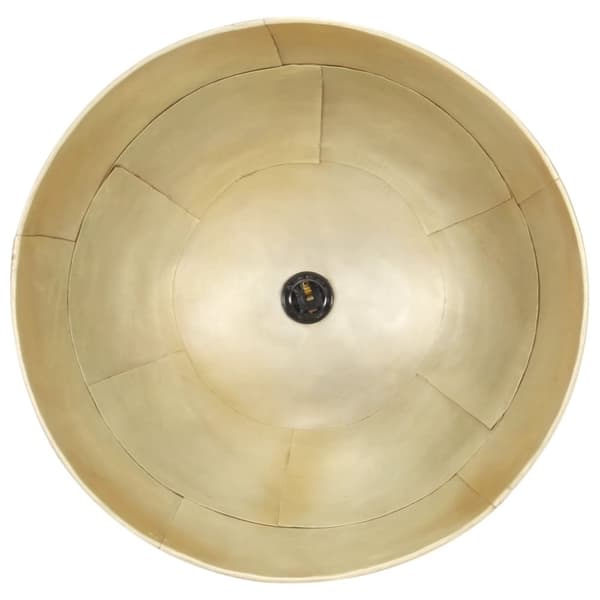 vidaXL Industriell vintage hengelampe 25 W messing rund 41 cm E27