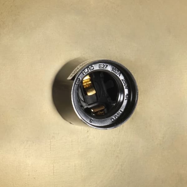 vidaXL Industriell vintage hengelampe 25 W messing rund 41 cm E27