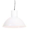 Miniatyrbilde 2 av 9: vidaXL Hengelampe 25 W hvit rund 48 cm E27