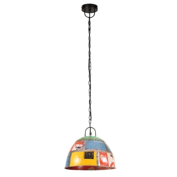 vidaXL Industriell vintage hengelampe 25 W flerfarget rund 31 cm E27