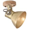 Miniatyrbild 3 av 9: vidaXL Industriell vägglampa/taklampa 2 st mässing 20x25 cm E27