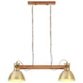 Miniatyrbilde 3 av 11: vidaXL Industriell hengelampe 25 W messing 109 cm E27