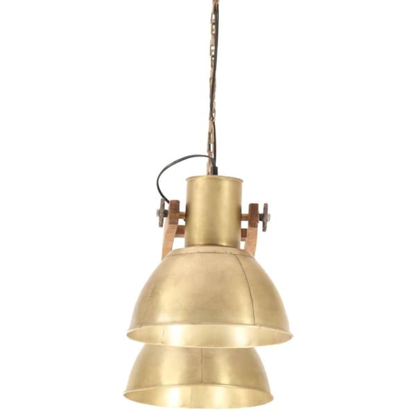 vidaXL Industriell hengelampe 25 W messing 109 cm E27