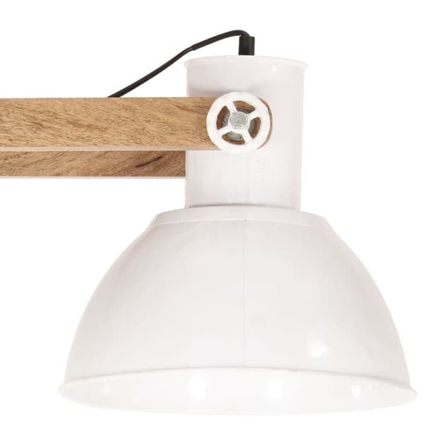 vidaXL Industriell hengelampe 25 W hvit 109 cm E27