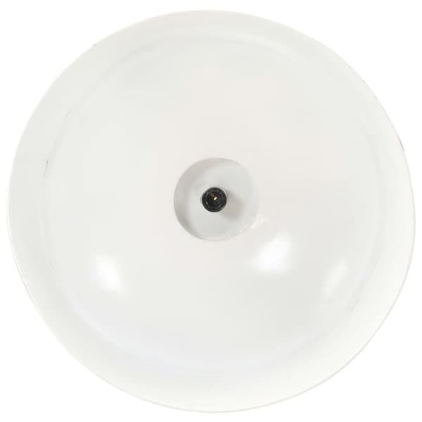 vidaXL industriel hængelampe 58 cm E27 hvid