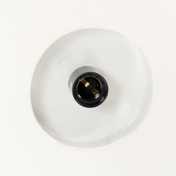 vidaXL industriel hængelampe 58 cm E27 hvid