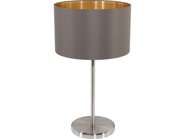 EGLO Maserlo, Cappuccino, Kulta, Nikkeli, Kangas, Terästä, Makuuhuone, Olohuone, IP20, II, ENEC