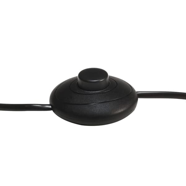 vidaXL gulvlamper 3 stk. E27 massivt mangotræ sort