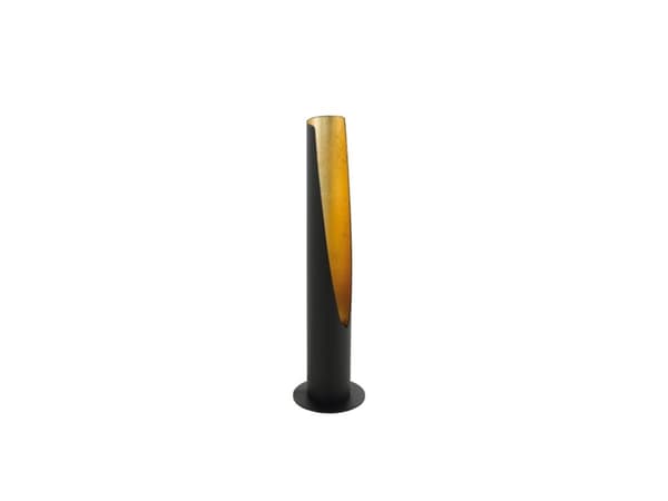Eglo Barbotto - Skrivbordslampa - LED-spotlight - GU10 - 5 W (motsvarande 65 W) - klass A+ - varmt vitt ljus - 3000 K - svart, guld