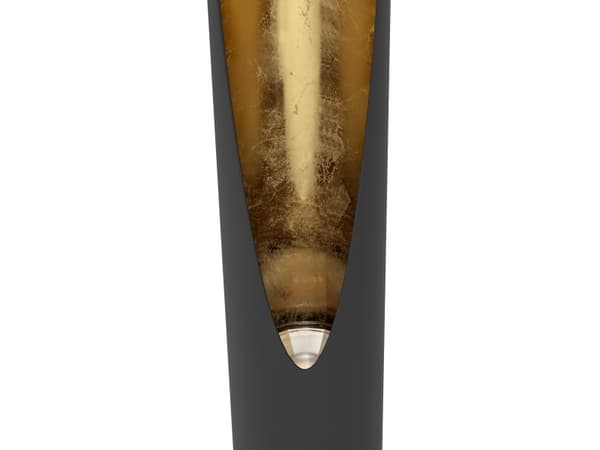 Eglo Barbotto - Skrivbordslampa - LED-spotlight - GU10 - 5 W (motsvarande 65 W) - klass A+ - varmt vitt ljus - 3000 K - svart, guld