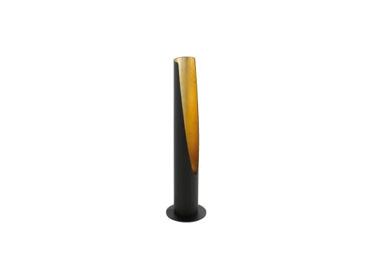 Eglo Barbotto - Skrivbordslampa - LED-spotlight - GU10 - 5 W (motsvarande 65 W) - klass A+ - varmt vitt ljus - 3000 K - svart, guld