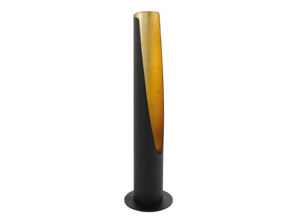 Eglo Barbotto - Skrivebordslampe - LED-pære for søkelys - GU10 - 5 W (ekvivalent 65 W) - klasse A+ - varmt hvitt lys - 3000 K - svart, gull Sort, Gull