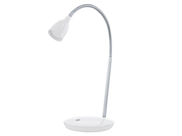 Eglo DURENGO - Skrivebordslampe - LED - 3 W - varmt hvitt lys - 3000 K - hvit, krom