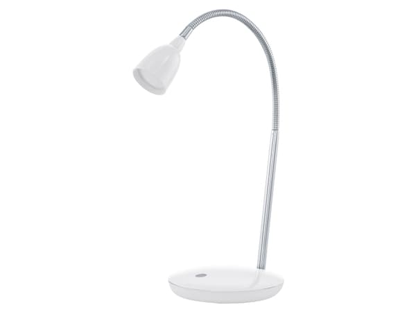 Eglo DURENGO - Skrivebordslampe - LED - 3 W - varmt hvitt lys - 3000 K - hvit, krom