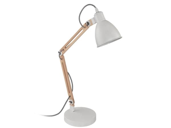 Eglo Torona 1 - Skrivbordslampa - E14 - 28 W - vit, naturell