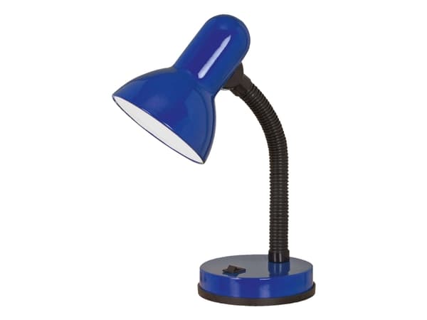 Eglo Basic - Skrivebordslampe - 1 sokkel - E27 - blå
