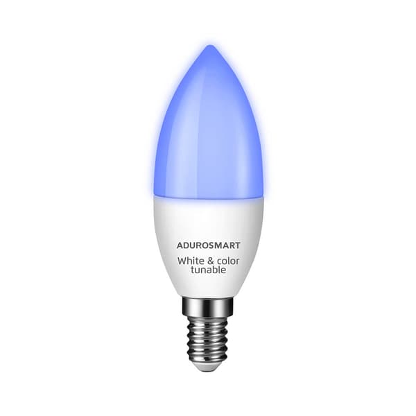 ADUROSMART Lampe E14 RGBW Dimbar Zigbee
