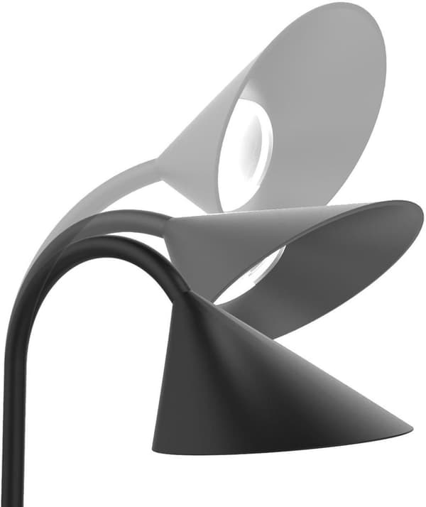 Lampa UNILUX Sol LED svart