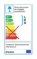 Miniatyrbild 4 av 4: Lampa MATTING Lissabon LED svart